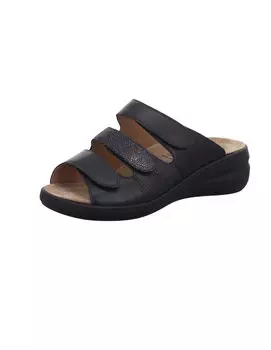 Мюли Solidus 100% Glattleder, черный