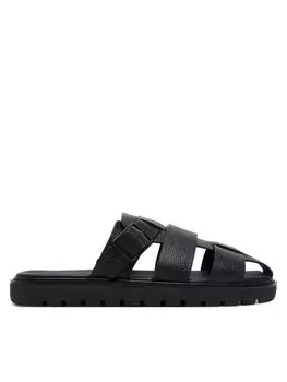 Мюли Sq Molded Sandal Fisherman YM0YM01220 Calvin Klein Jeans, черный