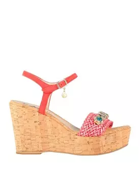 Мюли Stefania Pellicci, коралл