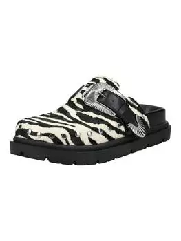 Мюли Steve Madden, цвет zebra
