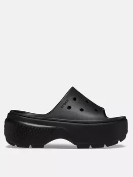 Мюли Stomp Crocs, черный