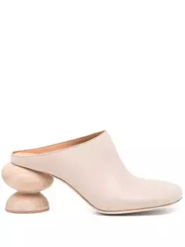 Мюли Stone 75 Uma Wang, нейтральный