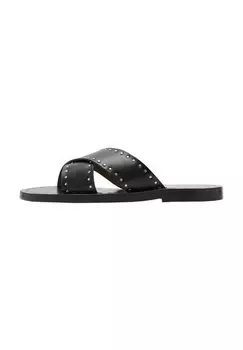 Мюли STUDDED Mango, черный
