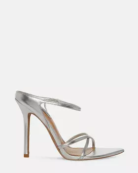 Мюли Stunner Steve Madden, серебряный