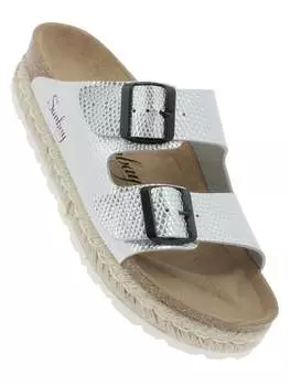 Мюли Sunbay Baobab, серебряный