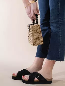 Мюли Sunbay Iris, черный