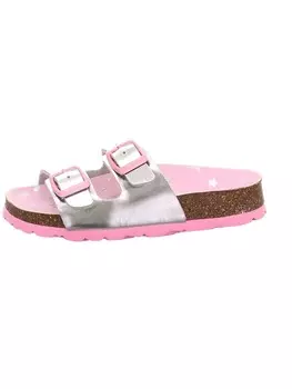 Мюли superfit, цвет rosa/silber