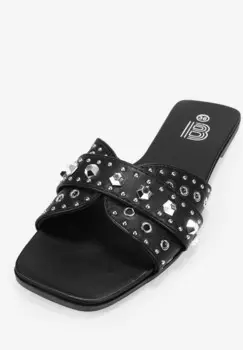 Мюли TACHAS METLICAS Bosanova, черный