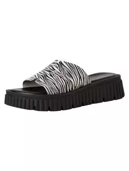 Мюли Tamaris, цвет zebra