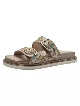 Мюли Tamaris Pantolette, цвет beige comb