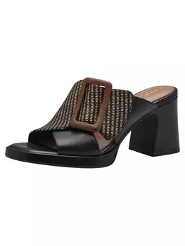 Мюли Tamaris Pantolette, цвет black comb