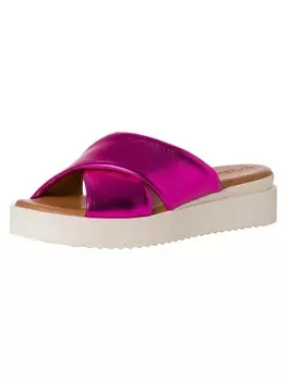 Мюли Tamaris Pantolette, цвет fuxia metallic