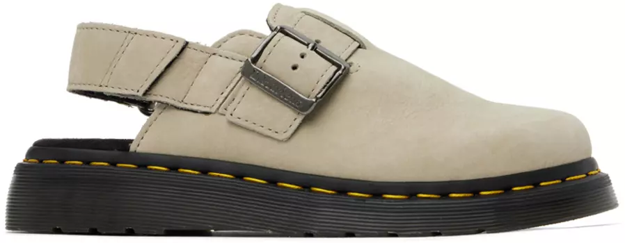 Мюли Taupe Jorge II Dr. Martens