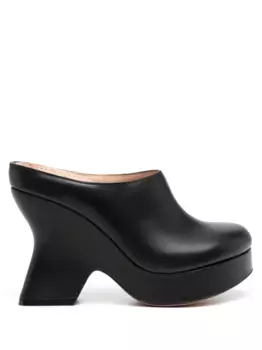 Мюли Terra 110 на танкетке LOEWE, черный