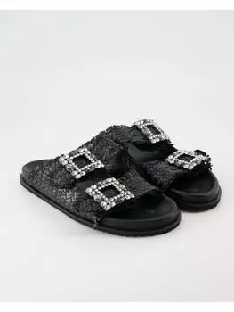 Мюли Terry, черный