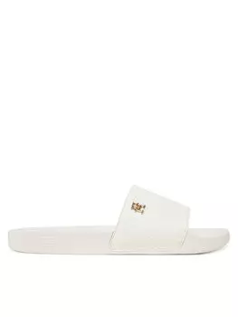 Мюли Th Monogram Poolside FW0FW08525 Tommy Hilfiger, белый