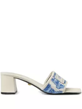 Мюли Theia VERSACE, белый