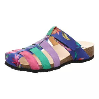 Мюли Think! Tieffubett Pantolette JULIA DAMEN, цвет Electric/Kombi