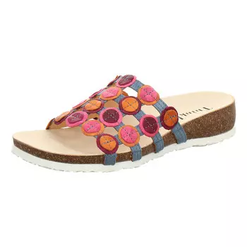 Мюли Think! Tieffubett Pantolette JULIA DAMEN, цвет Denim/Kombi