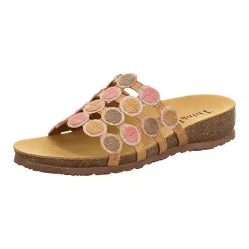 Мюли Think! Tieffubett Pantolette JULIA DAMEN, цвет Tan/Kombi