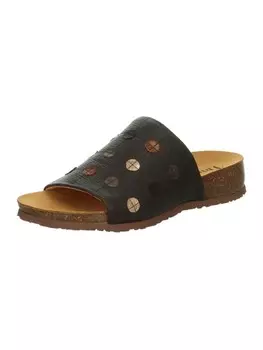 Мюли Think! Tieffubett Pantolette JULIA DAMEN, цвет pepper/kombi