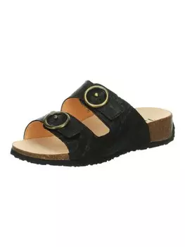 Мюли Think! Tieffubett Pantolette MIZZI DAMEN, черный