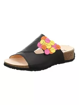 Мюли Think! Tieffubett Pantolette MIZZI DAMEN, цвет Schwarz/Kombi