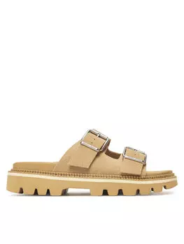 Мюли Tjw Double Strap Sandal Suede EN0EN02797 Tommy Jeans, коричневый