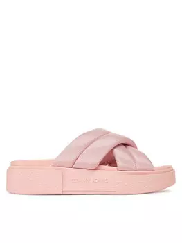 Мюли Tjw Flatform Sandal EN0EN02775 Tommy Jeans, розовый