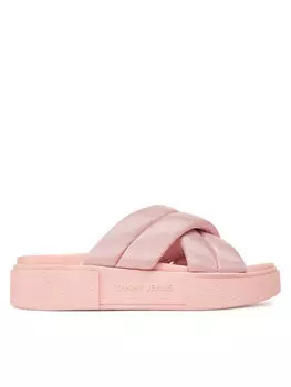 Мюли Tjw Flatform Sandal EN0EN02775 Tommy Jeans, розовый
