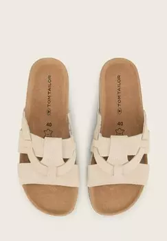 Мюли TOM TAILOR, бежевый