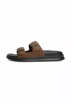 Мюли Tommy Hilfiger, коричневый