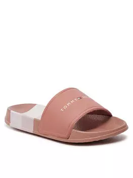 Мюли Tommy Hilfiger, розовый