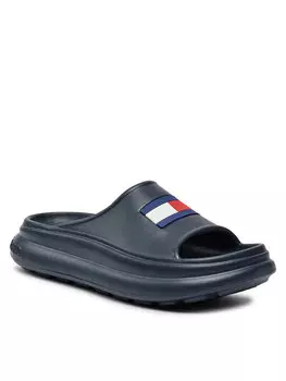 Мюли Tommy Hilfiger, синий