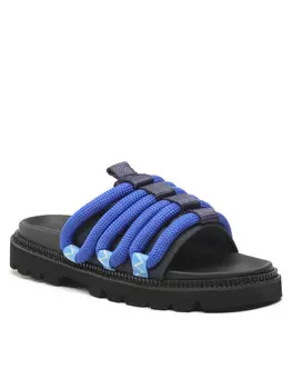 Мюли Tommy Jeans Blau, синий/черный