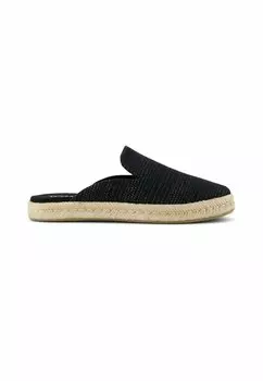 Мюли TOMS, металлик черный