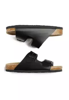 Мюли TWIN BUCKLE EVERAU, черный