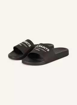 Мюли underground ALLSAINTS, черный