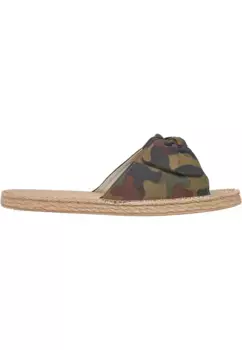 Мюли URBAN CLASSICS "Мюли из парусины Urban Classics Accessories", цвет Woodcamo