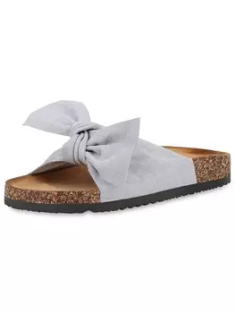 Мюли Van Hill Mules Bianca, светло-серый