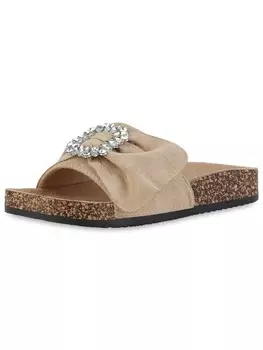 Мюли Van Hill Mules Camille, хаки