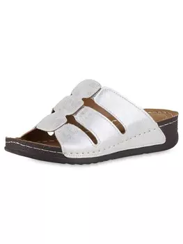 Мюли Van Hill Mules Elizabeth, серебряный