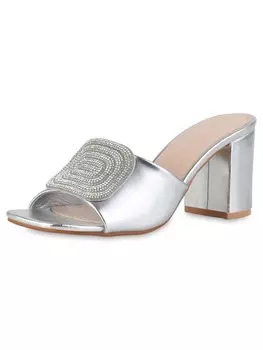 Мюли VAN HILL, серебряный