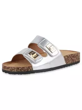 Мюли VAN HILL, серебряный