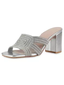 Мюли VAN HILL, серебряный