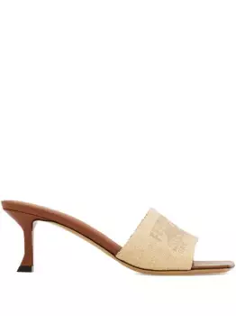 Мюли Venna 55 Ferragamo, нейтральный