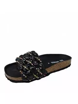 Мюли Verbenas, черный