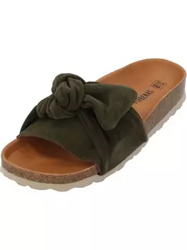 Мюли Verbenas, цвет kaki