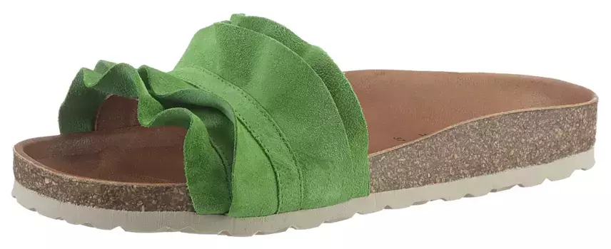 Мюли VERBENAS "Rocio Roda", летняя обувь, тапочки, подходящие для пляжа и купания, зеленый