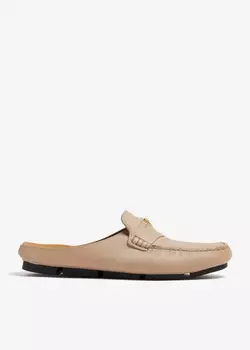 Мюли Versace Medusa Biggie Driver, бежевый